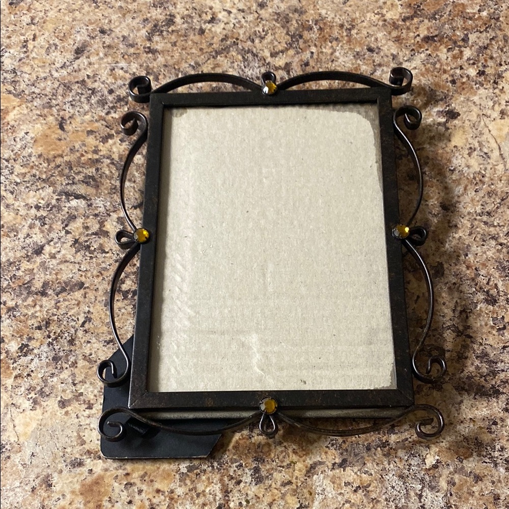 Elegant Copper Metal Photo Frame